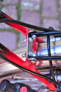 Gepäckträger mit Akkuschublade